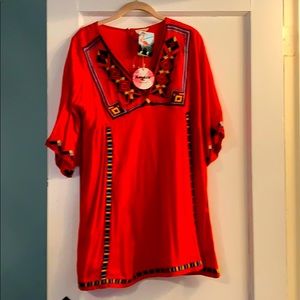 Hayden girls knee length flowing dress